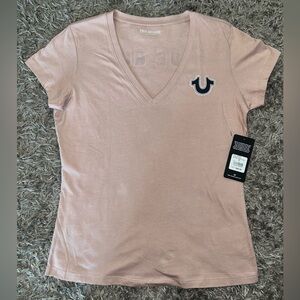 NWT True Religion glitter tee - size large